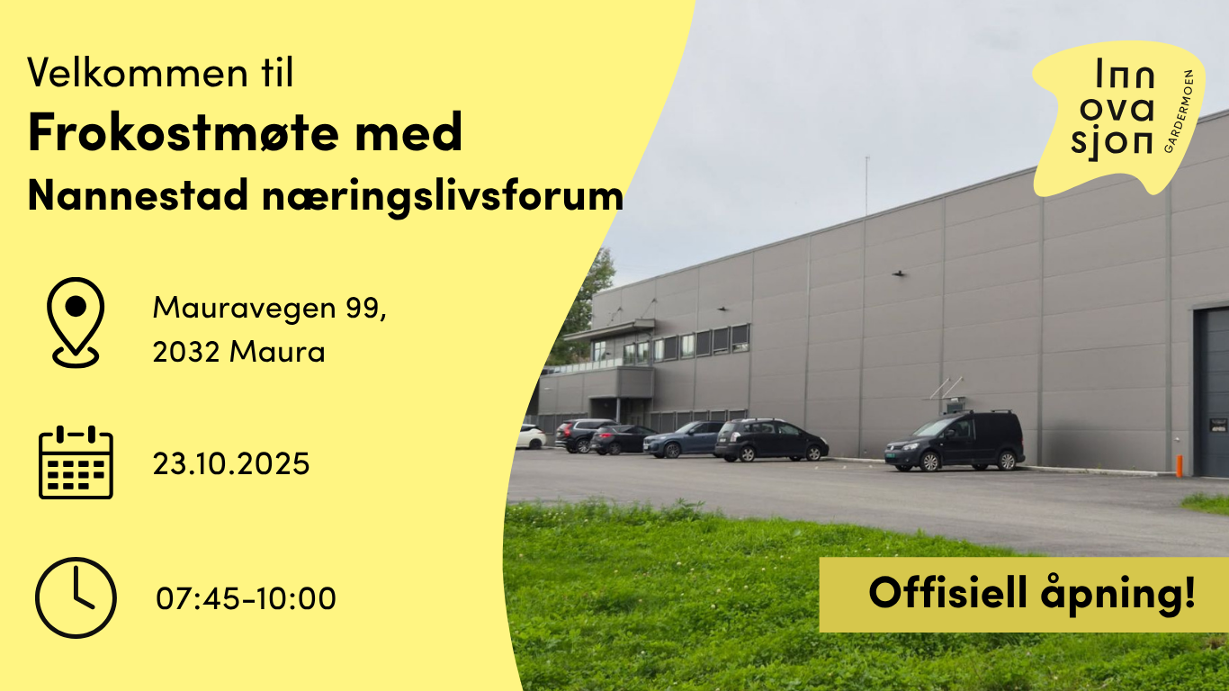 Frokostmøte med Nannestad Næringslivsforum